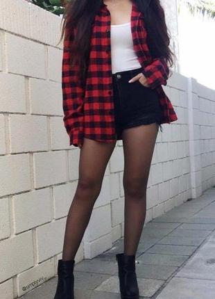 ❤ чорні класичні джинсові міні-шорти черные джинсовые мини-шорты