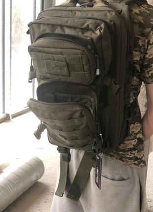 Рюкзак военный тактический штурмовой mil-tec олива9 фото
