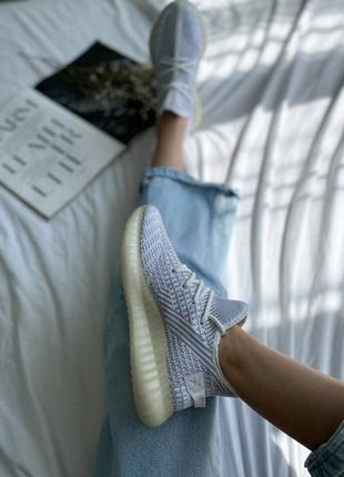 Жіночі літні текстильні кросівки adidas yeezy boost 350 v2 🆕 адідас ізі буст 3504 фото