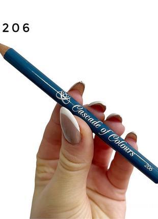 Олівець для очей синій cascade of colours 206