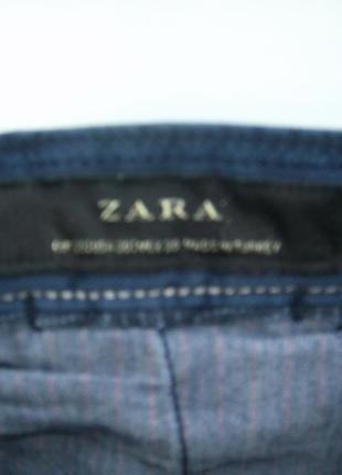 Модные  мужские зауженные брюки zara+подарок рубашка6 фото