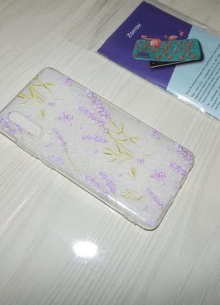 Чохол zorrov для huawei p30 лаванда lavender дизайнерські чохли