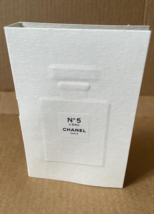 Chanel n5 l'eau edt 1,5ml1 фото