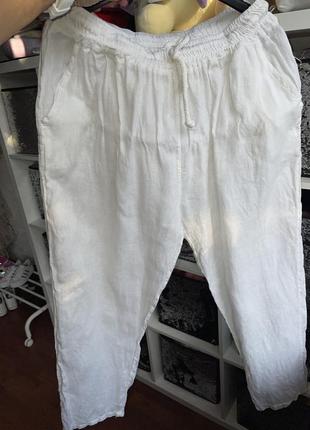 Жіночі лляні штани жіночі штани із льону 100% льон