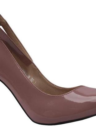Туфли на шпильке женские liici эко лак, цвет розовый5 фото