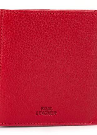 Маленький женский кошелек eminsa 2068-18-5 кожаный красный2 фото