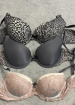 Бустгалтеры victoria secret 32c. без push up.цена за штуку.2 фото