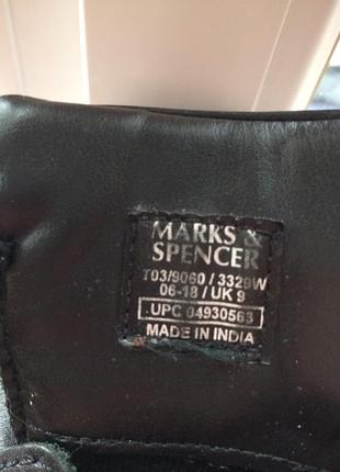Marks spenser кожаные туфли мокасины кроссовки 3