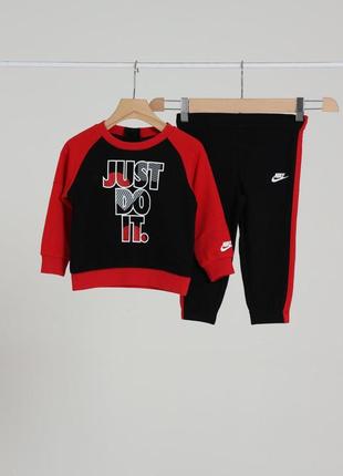 Костюм штани і кофта nike jdi fleece crew set оригінал