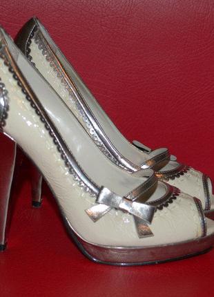 Летние женские туфли river island,новые на 24 см