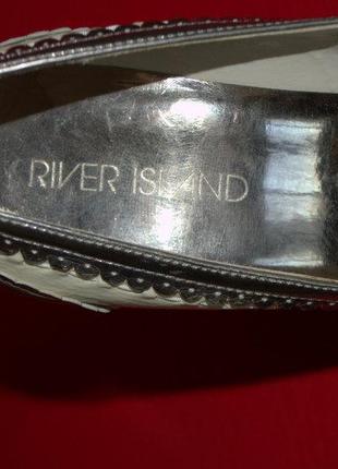 Летние женские туфли river island,новые на 24 см4 фото