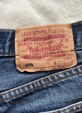 Джинсовые шорты levi’s оригинал4 фото