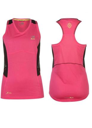 Спортивная майка karrimor xlite running top ladies беговая вело треккинговая топ