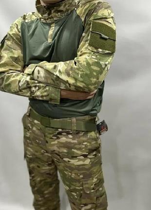 Тактическая multicam убакс боевая рубашка , камуфляж одежда , мультикам . m,l,xl,xxl3 фото