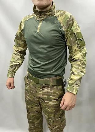 Тактическая multicam убакс боевая рубашка , камуфляж одежда , мультикам . m,l,xl,xxl1 фото