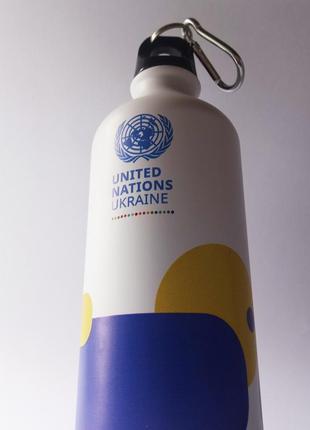 Фляга united nations in ukraine ooh - україна!2 фото