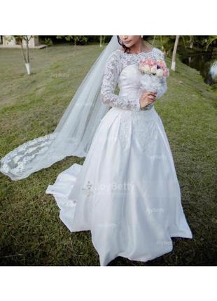 Свадебное платье hebeos 50 размер3 фото