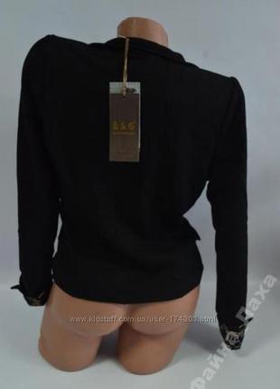 Стильный женский трикотажный пиджак bbg5 фото