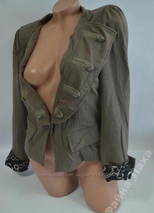Стильный женский трикотажный пиджак bbg1 фото