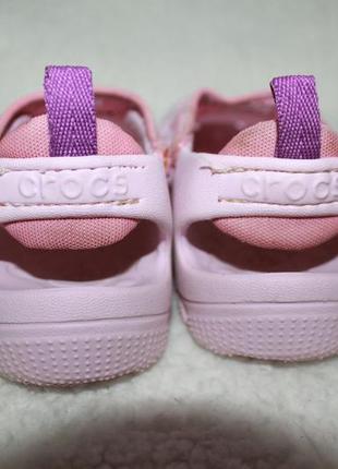 Крутые кроксы фирмы crocs с 10-11 размера по стельке 17,5 см.6 фото