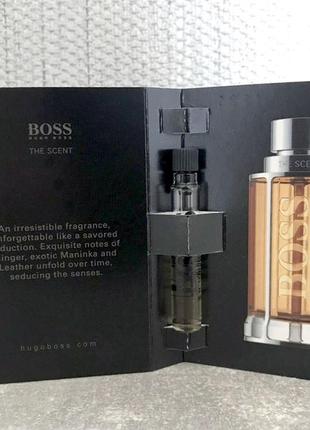 Hugo boss the scent men💥оригинал отливант распив аромата затест