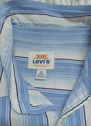 Рубашка levis винтажная 90-е3 фото