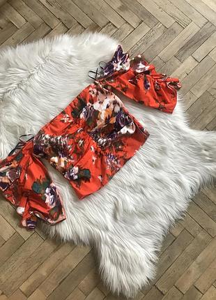 Блузка-кроп h&m
