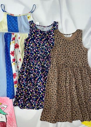 Платье сарафан набор платьев 6-8 лет.