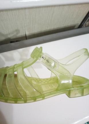 Босоножки сандалии силиконовые мыльницы 16 см3 фото