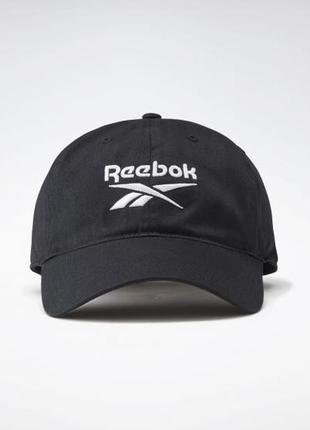 Кепка reebok active foundation badge чорна