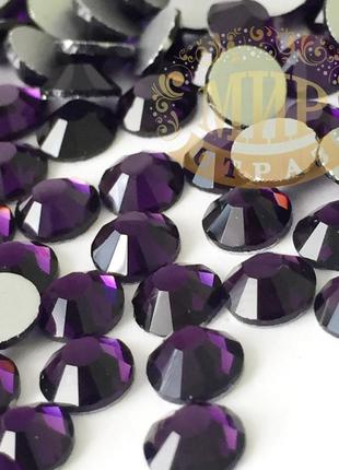 Стразы yhb lux, цвет purple velvet, ss20 (4,8-5мм), 100шт2 фото