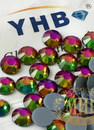 Стразы yhb lux, цвет vitrail medium, hf, ss20 (4,8-5мм), 100шт1 фото