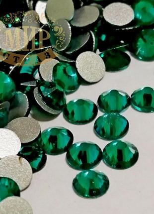 Стразы dmc премиум, green zircon, ss10 (2,8мм), 100шт1 фото