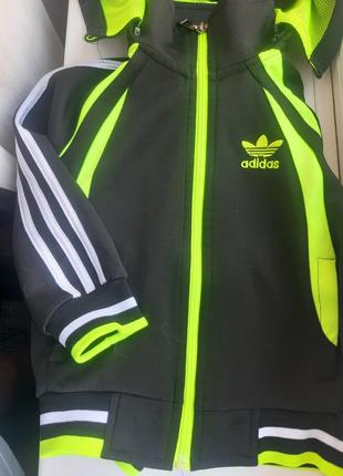 Кофта на змейке adidas