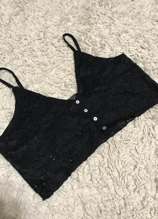 Топ кружевной