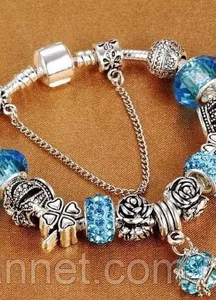 Женский браслет в стиле "пандора"