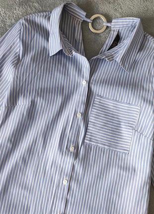 Блузка с колечком на спинке2 фото