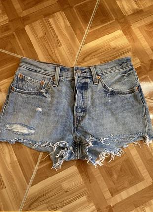 Джинсовые шорты levi’s