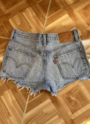 Джинсовые шорты levi’s2 фото