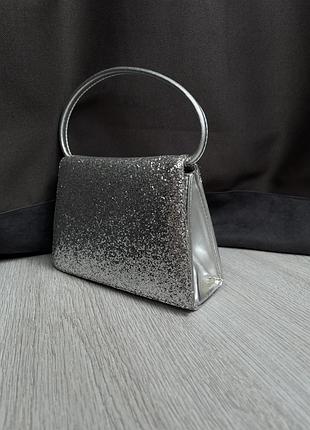 Блискуча сумочка клатч