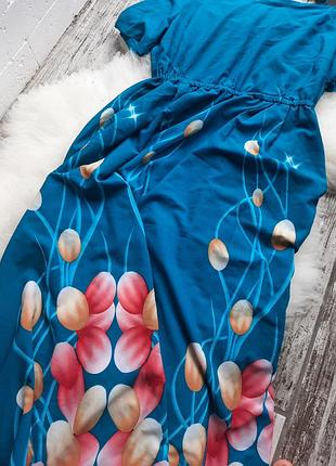 Платье длинное макси💙💙 3