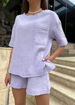 Костюм футболка + шорти