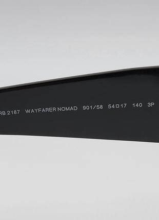 Солнцезащитные очки ray ban wayfarer nomad polarized7 фото