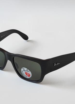 Сонцезахисні окуляри ray ban wayfarer nomad polarized2 фото