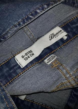 Джинсовий комбінезон denim co на 8-9 років.5 фото