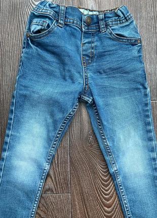 Детские джинсы 3-4 года 92-98-104 next denim co для мальчика девочки2 фото