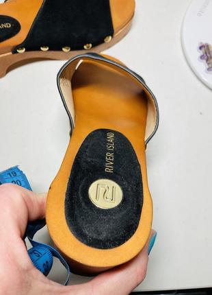 Замшевые клоги сабо мюли босоножки туфли женские 36 размер9 фото