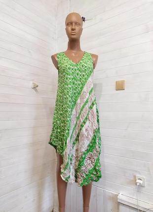 Летнее легкое платье из вискозы indiska