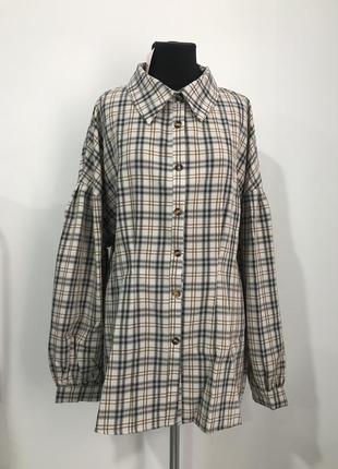 Рубашка/блуза 50 (22) р. missguided plus стрейч3 фото