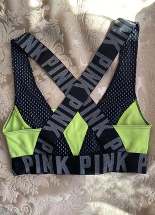 Спортивный топ victoria’s secret pink2 фото